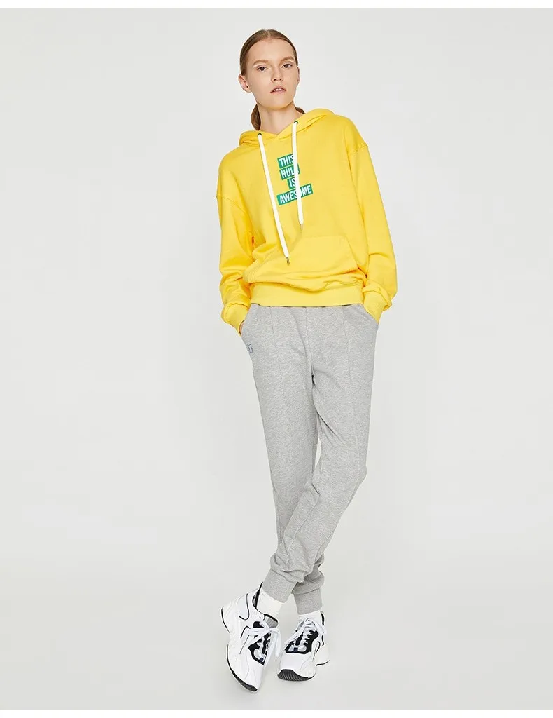 Toyouth New Autumn Casual Women Skinny Pants Korean Stylish Embroidery Sweatpants Fashion Female Harem Pants Elastic Waist Pants