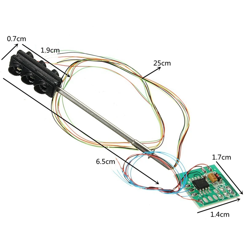 3 цвета светофорный светильник с сигналами Хо ОО Масштаб Модель 6Led для Diy песочный