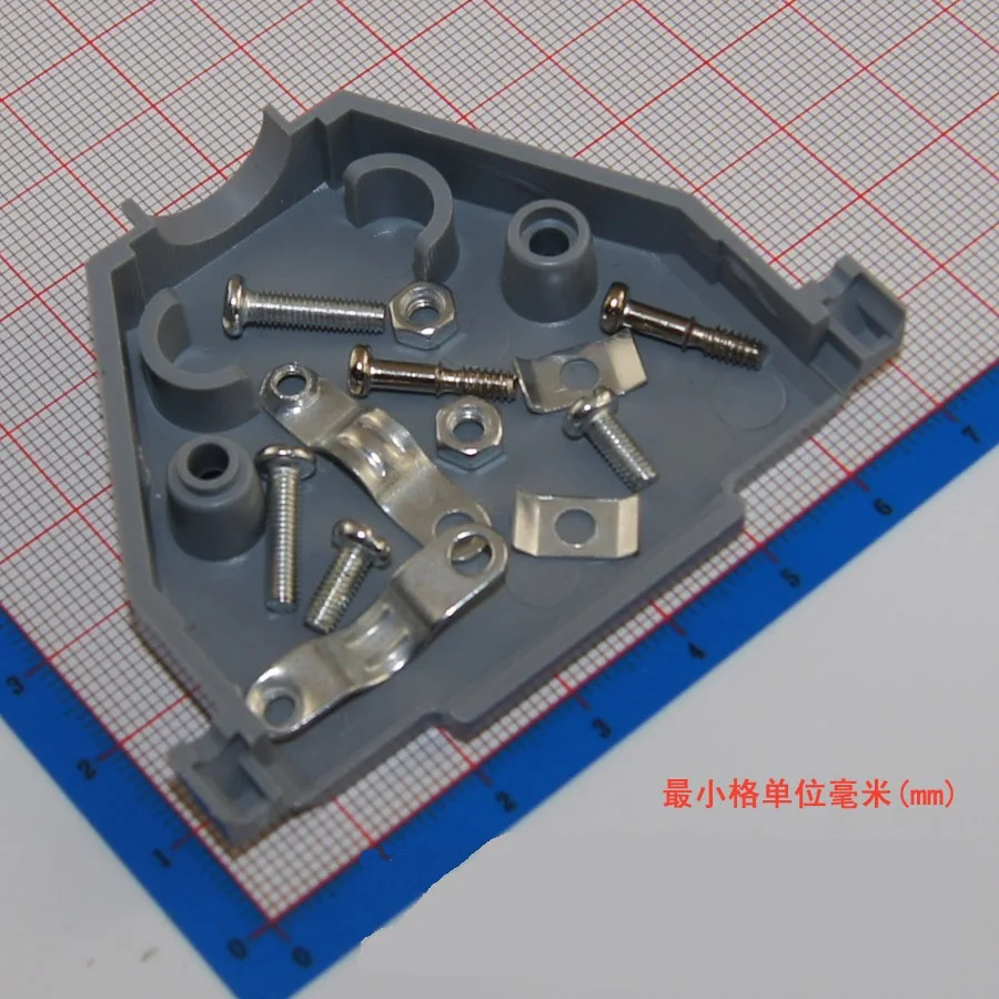 Последовательный порт DB37 разъем Женский или мужской оболочки 10 шт./лот |