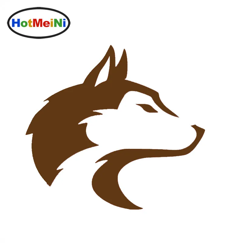 HotMeiNi автомобильный Стайлинг Husky Pet Dog Alaska Sled Wolf Canine Автомобильная Наклейка