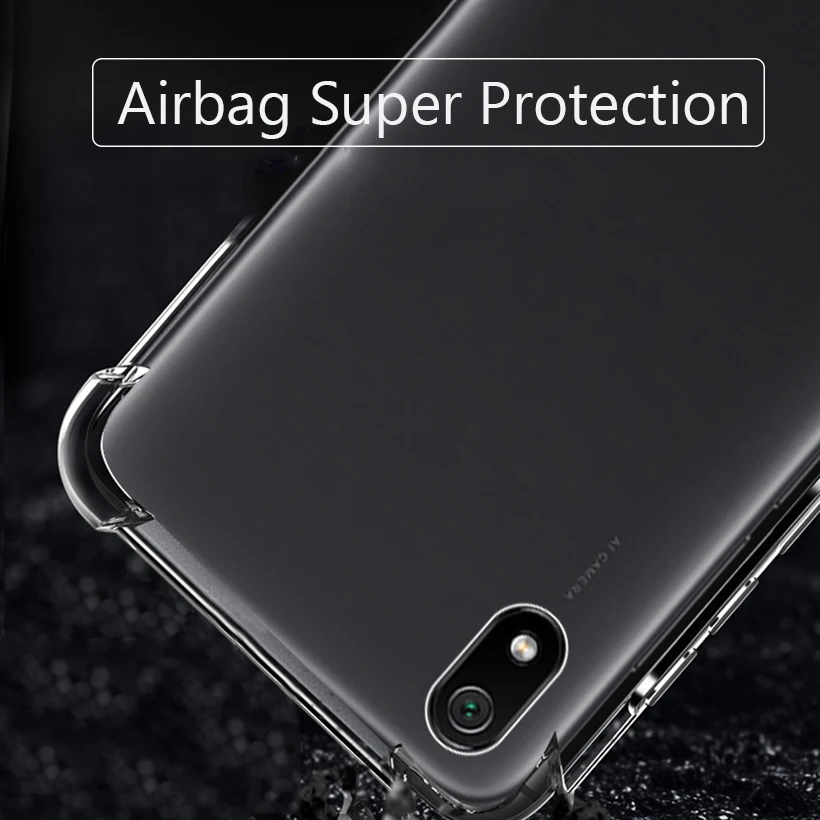 Чехол Lainergie для Xiaomi Redmi 7A подушка безопасности супер защита мягкая прозрачная