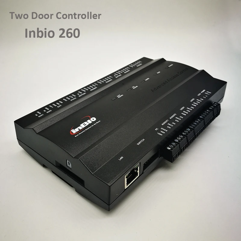 ZK Inbio260 Tcp/Ip Система контроля доступа двухдверная тумба-контроллер доступа системы защиты IP-основе двойной двери доступа Управление Панель Inbio 260