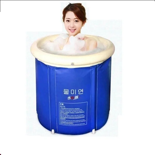 SAP надувная ванна для взрослых утолщенная Складная Ванна банное ведро