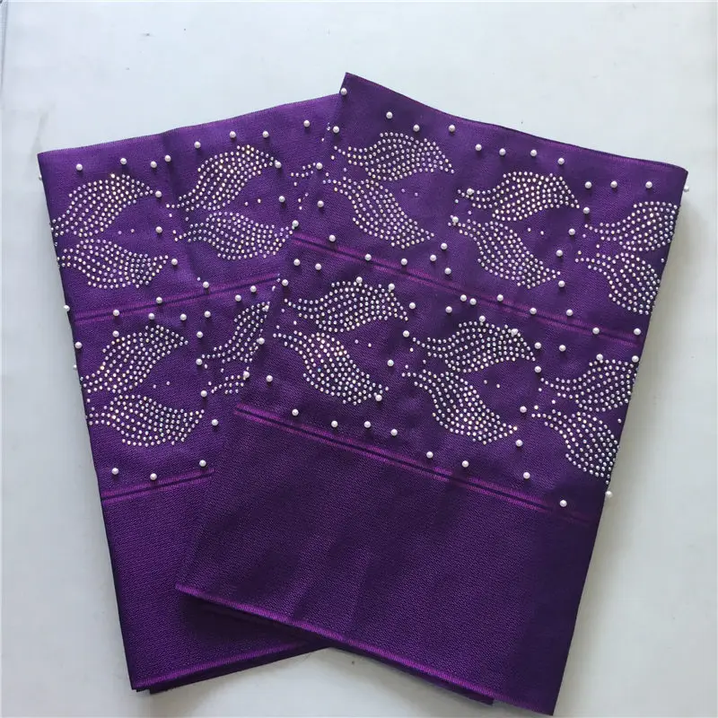 Африканский головной убор Aso Oke с красивыми камнями и бусинами нигерийская