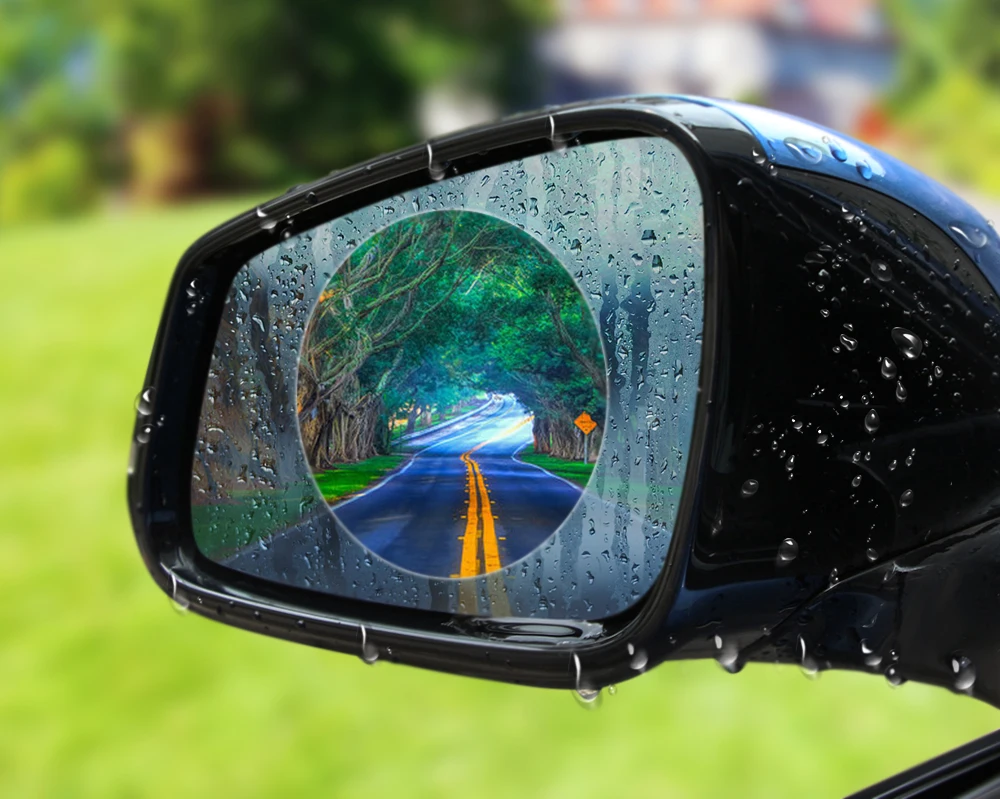 2 шт./пара Автомобильная противотуманная пленка противотуманное покрытие