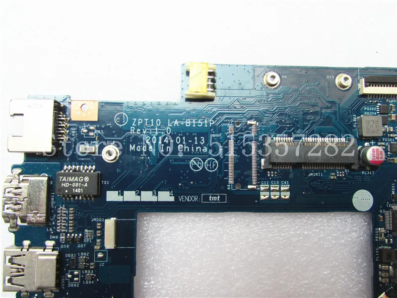 Материнская плата для ноутбука hp pavilion 11-n x360 755724-501 755724-001 с процессором N3540 |