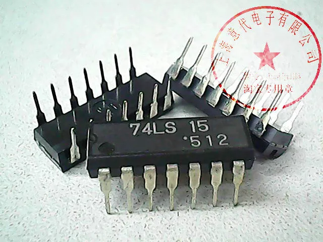 10 шт. 74LS15 DIP 14 Новинка|10pcs|pcs |