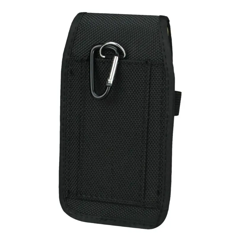 Повседневный нейлоновый чехол-кобура с ремешком на липучке для мобильного
