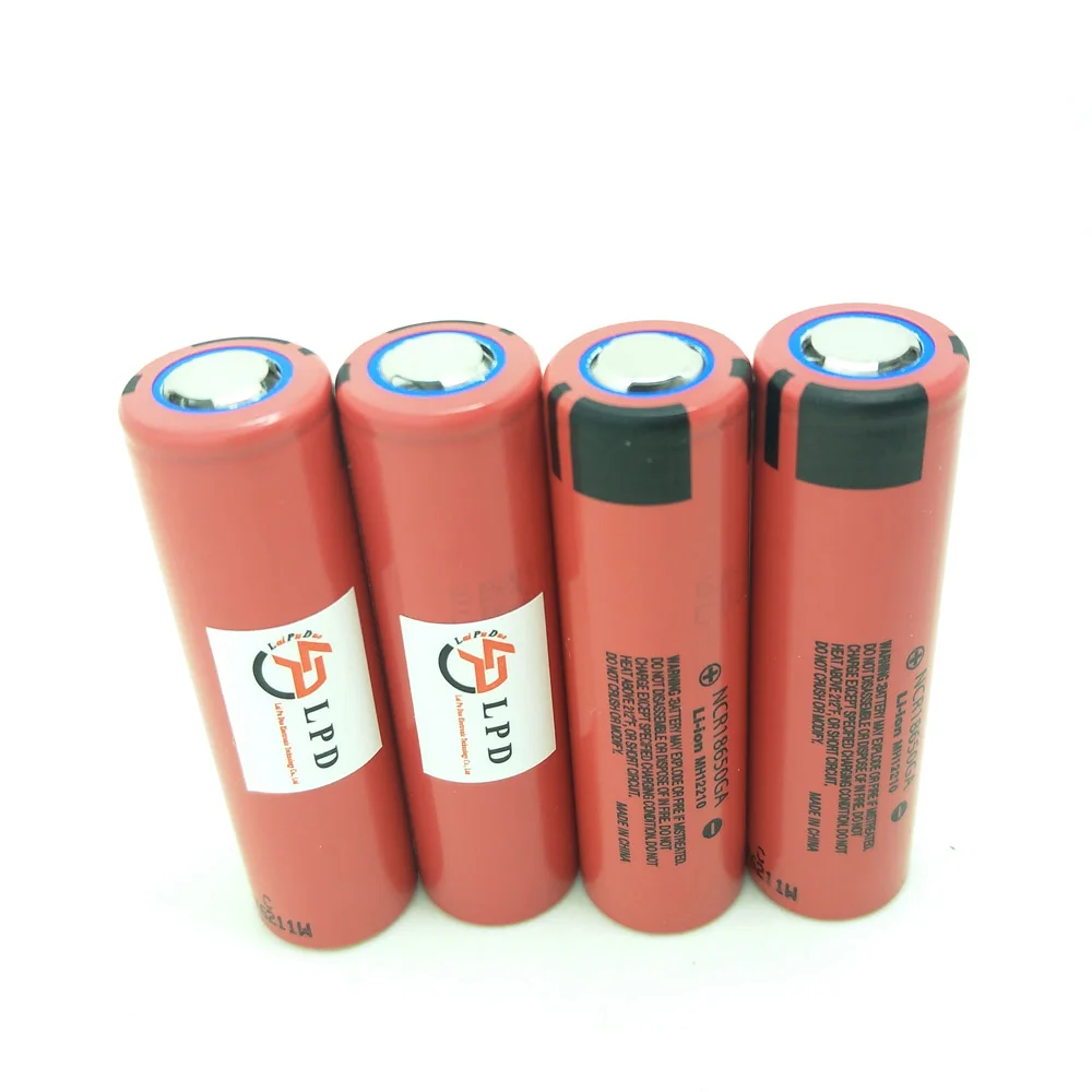4 шт. перезаряжаемые батареи для SANYO 18650 в NCR18650GA 3 6 мАч 10 А|18650 battery|battery abattery for |