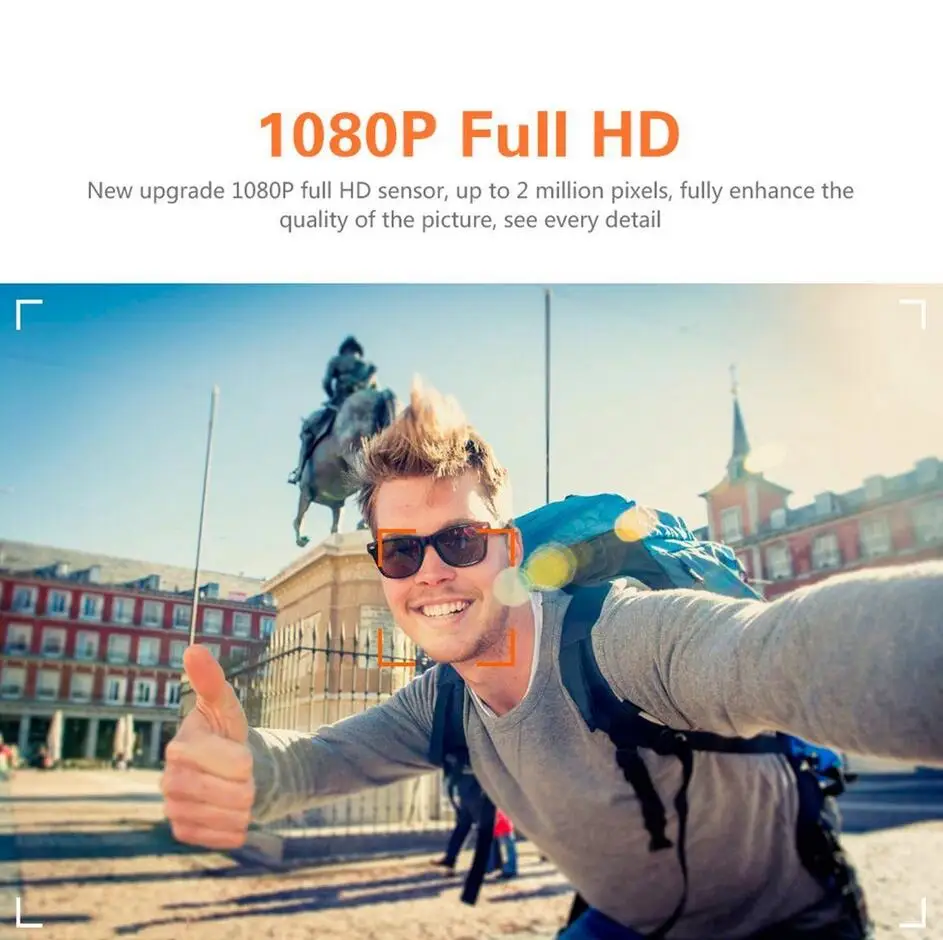 Портативный 1080P HD мини IP камера безопасности IP беспроводная видеокамера DV DVR ночное видение детский монитор
