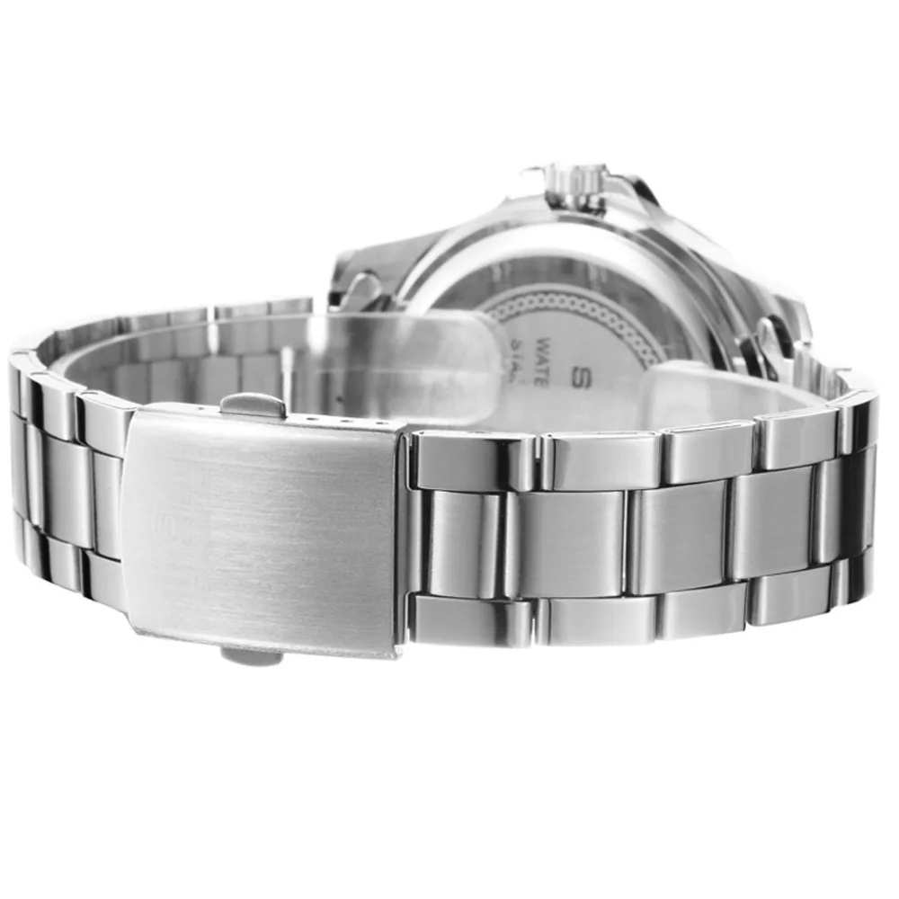 SKONE мужчины часы и женские скелет мода рождественские подарки водонепроницаемый