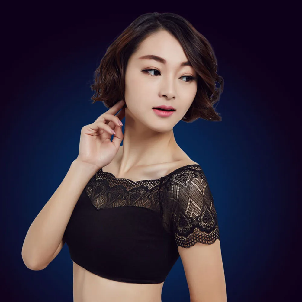 Женская Кружевная салфетка с эффектом потертости Джокер обхватывает грудь чтобы