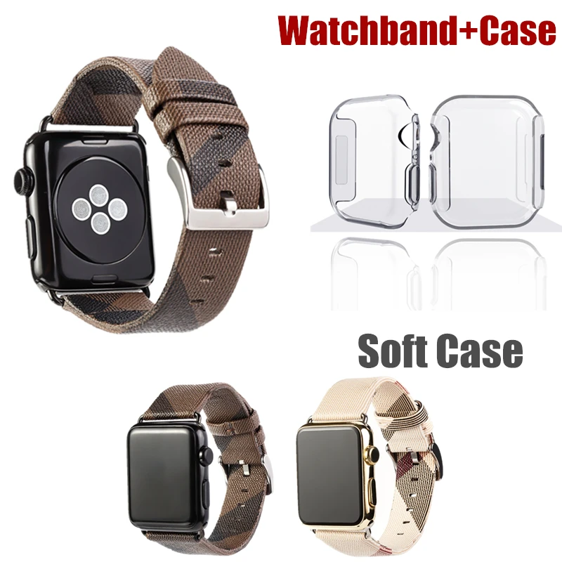 Модный роскошный ремешок из натуральной кожи для Apple Watch 44 мм 40 мм сменный ремешок для часов Ремешок для iWatch 5 4 3 2 браслет