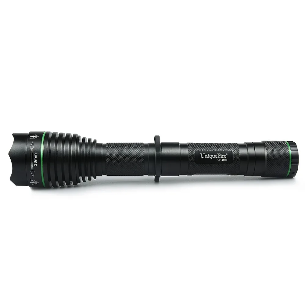 UniqueFire охотничий фонарик UF-1508 IR850nm T38 фокусируемая головка инфракрасный Тактический с свободный прицел Крепление