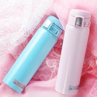 bpa free 500ml thermals cups insulated leak proof thermos water bottle 188 stainless steel vacuum flasks with lock pop up lid