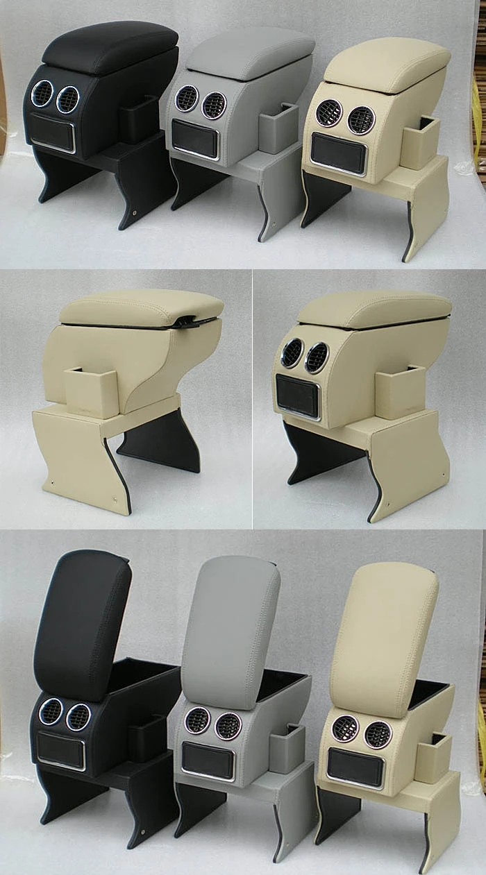 Бесплатный удар Специальный автомобильный подлокотник коробка для KIA SOUL ключ для увеличения роскошный Расширенный Ручной ящик из дерева+ кожаный материал