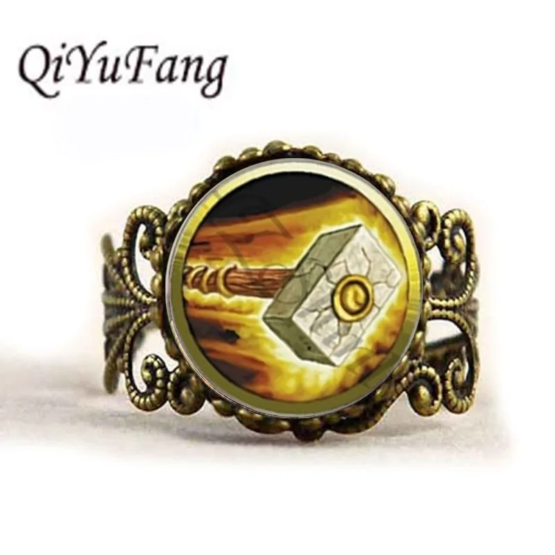 Кулоны QuYiFang World of Warcraft новые модные стеклянные купольные кольца с символикой