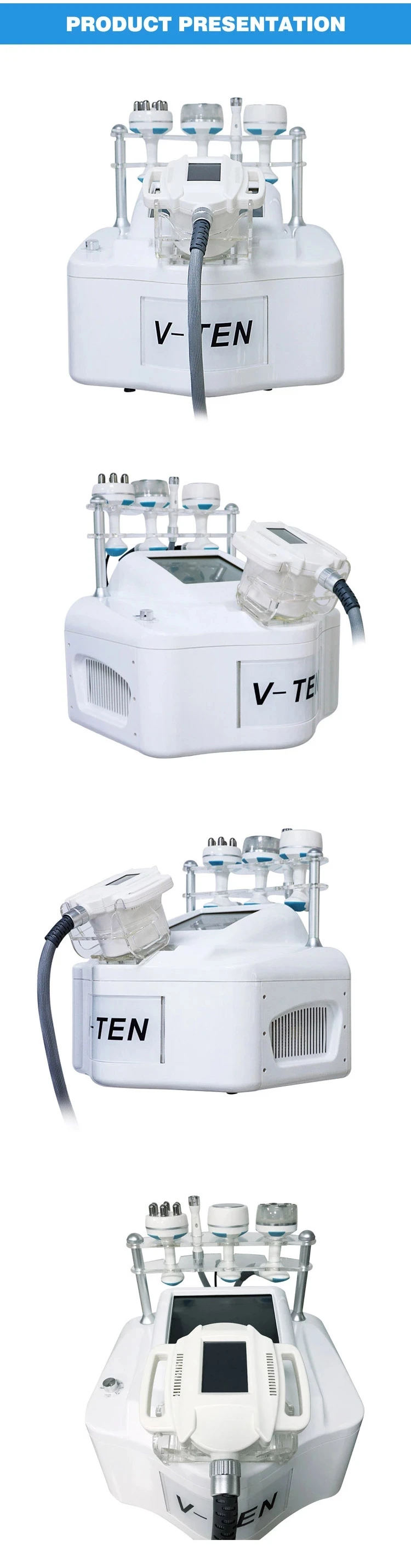 Мощная форма III Velashape+ rf вакуум+ 40 кГц ультразвуковая кавитация+ BIO V9