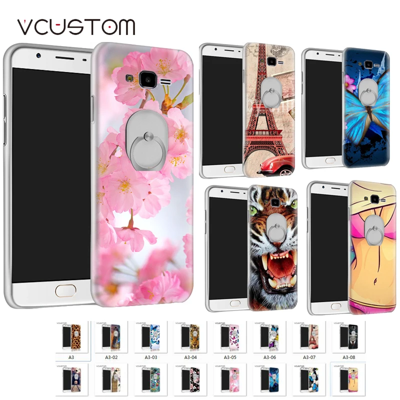 Vcustomwhite тяжелых случаях для Samsung Galaxy Win I8552 i8552 чехол телефона кольцо держатель дело
