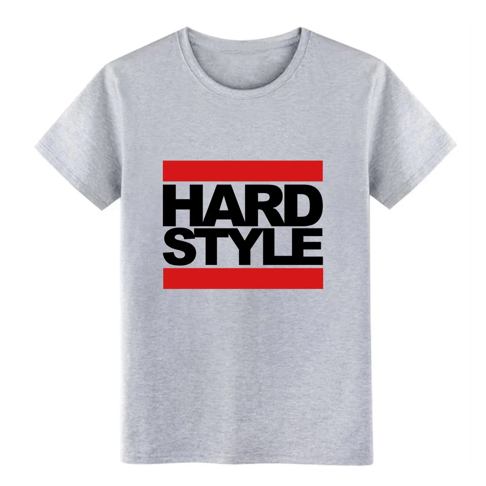 Hardstyle box футболка для мужчин на заказ из хлопка с o-образным вырезом Формальная