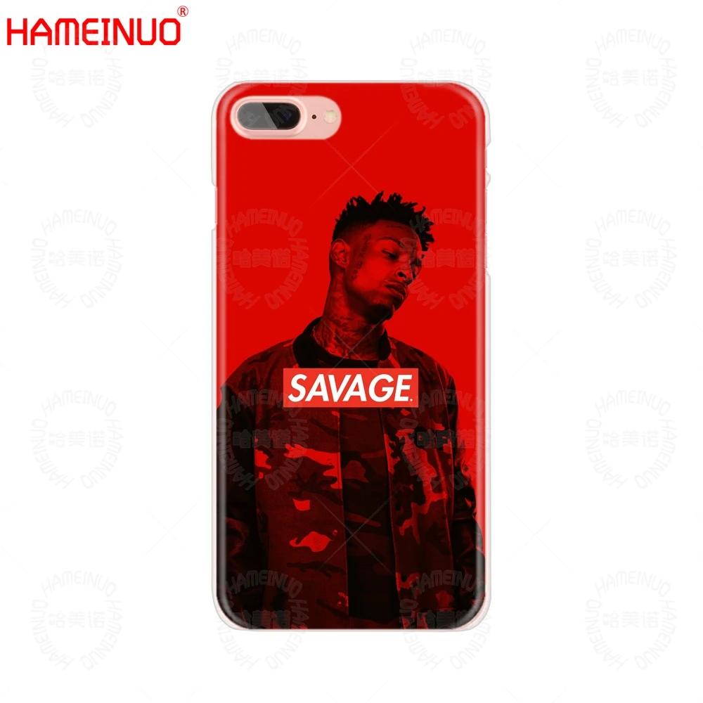 HAMEINUO lil yachty 21 savage чехол для сотового телефона iphone X 8 7 6 4 4s 5 5s SE 5c 6s plus | Мобильные