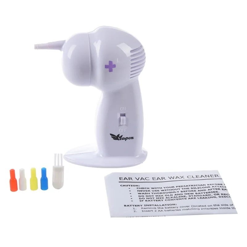 

Electric Ear Cleaner Wax Remover Pick Removal Cordless Vacuum Easy Painless Tool