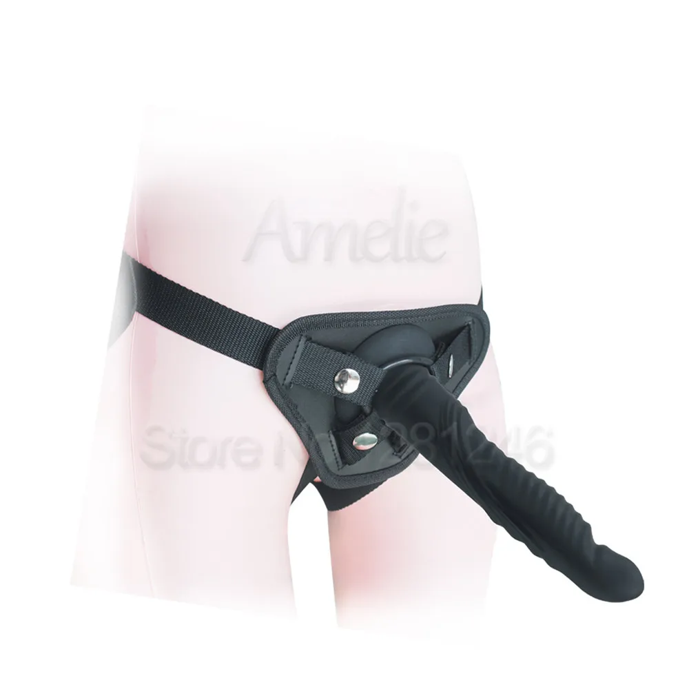 Страпон фаллоимитатор вибраторы для женщин 7 скоростей силиконовый ремешок на