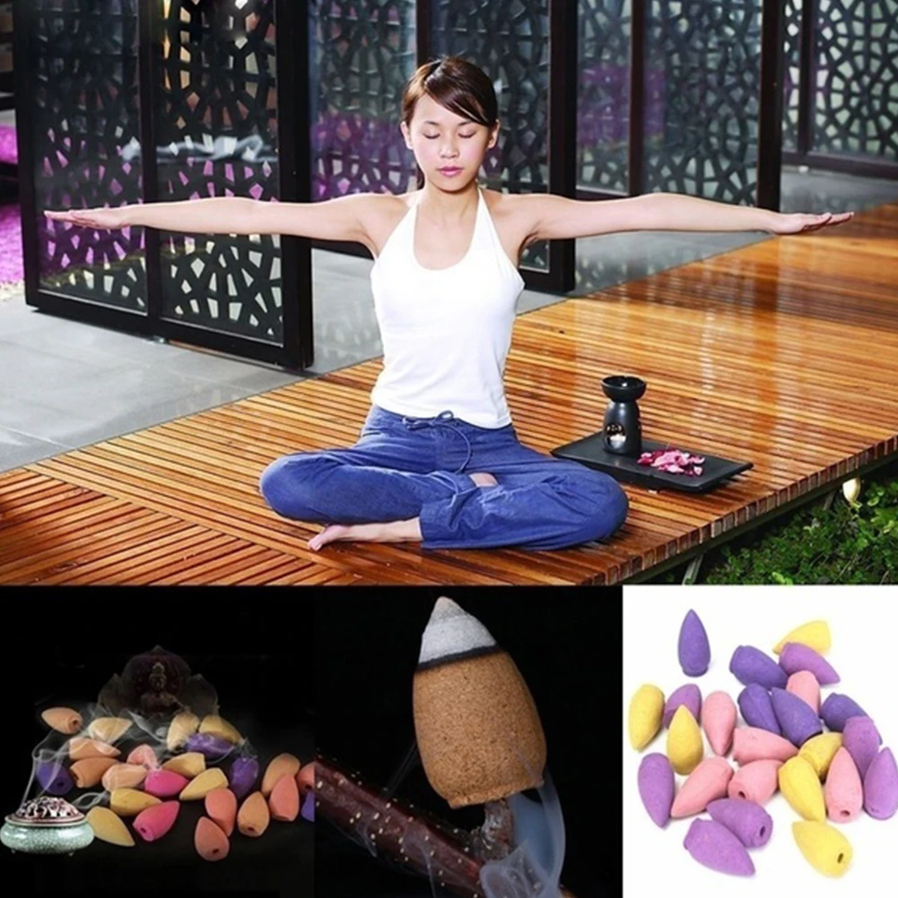 Сосуд для благовоний конус рефлюент ладан горелка зерна в доме Чайный домик