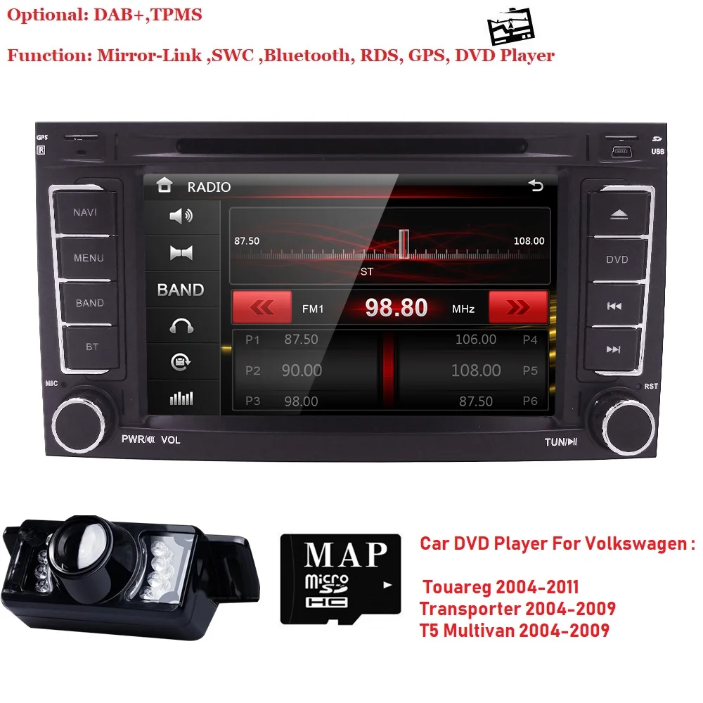 7 &quotHD цифровой сенсорный экран двойной CANbus gps навигатор DVD плеер автомобиля SWC для