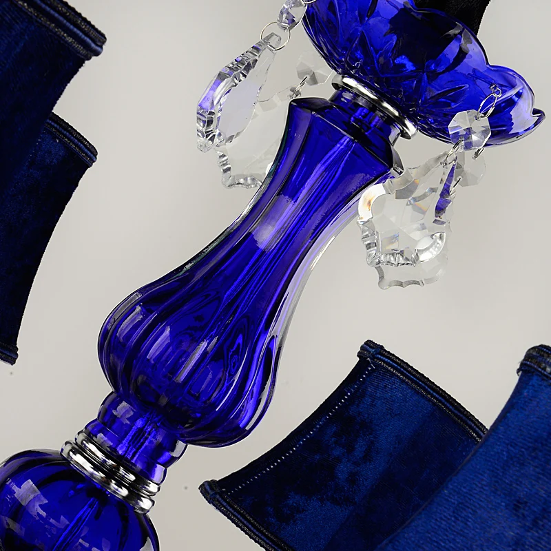 Хрустальная люстра с абажуром Современный домашний декор лампочка E14 для кухни