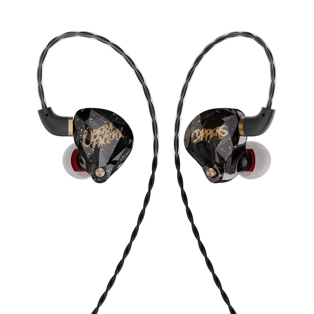 AK OperaFactory OS1 In-Ear Monitor 10 мм графеновые мембранные динамические наушники HIFI бас поп-гарнитура наушники 5N OFC кабель