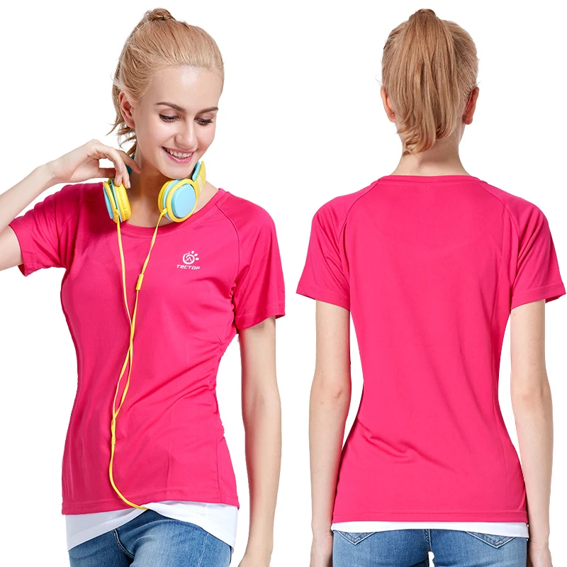 Tectop мужская и женская уличная футболка влюбленные ультра светильник дышащие