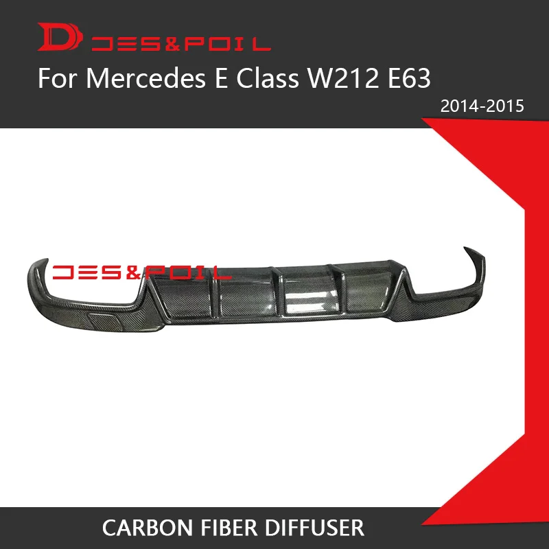 E Class W212 Facelift E63 только Amg задний диффузор разветвитель для губ бампер из