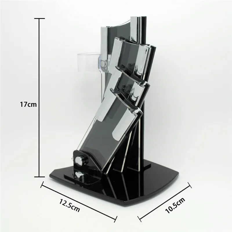 1pc Knife Stand Used For 3&quot 4&quot 5&quot 6&quot Ceramic blocks with One Peeler High Grade Acrylic Holder Black Without | Дом и сад