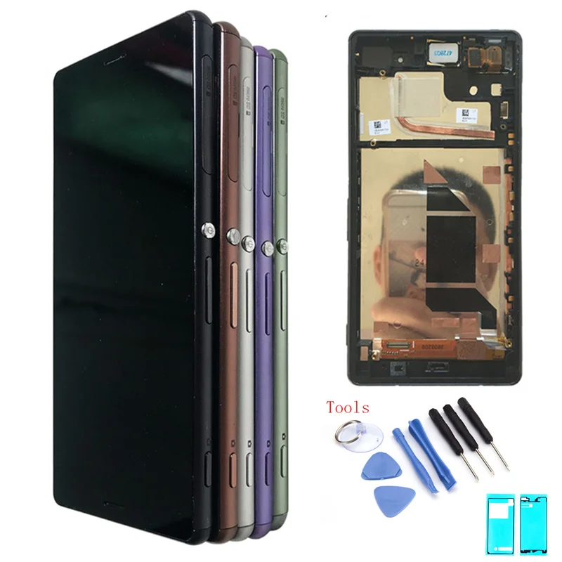 Оригинальный ЖК дисплей 5 2 дюйма для SONY Xperia Z3 сенсорный экран D6603 D6683 D6653 Замена | Отзывы и видеообзор