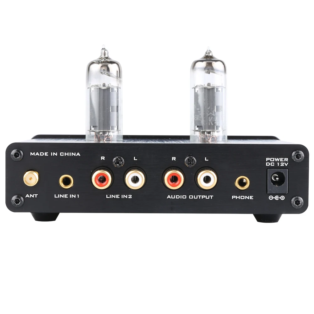 NFJ& FXAUDIO DP-02 6K4 Мини HiFi Bluetooth звуковой Предварительный усилитель ламповый усилитель для наушников выходной усилитель с u-диском/sd-картой