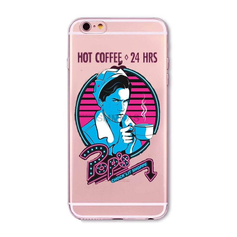 Smmnas Riverdale phone Case For iphone 5S 6S Plus High Quality Transparent soft silicone iphone7 8 plus Cover |