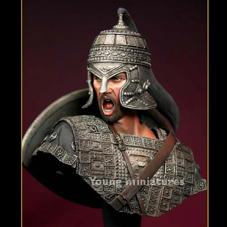 1/10 HECTOR B.C1200 темы из исторической смолы фигура грудь GK без покрытия цвета|Игровые