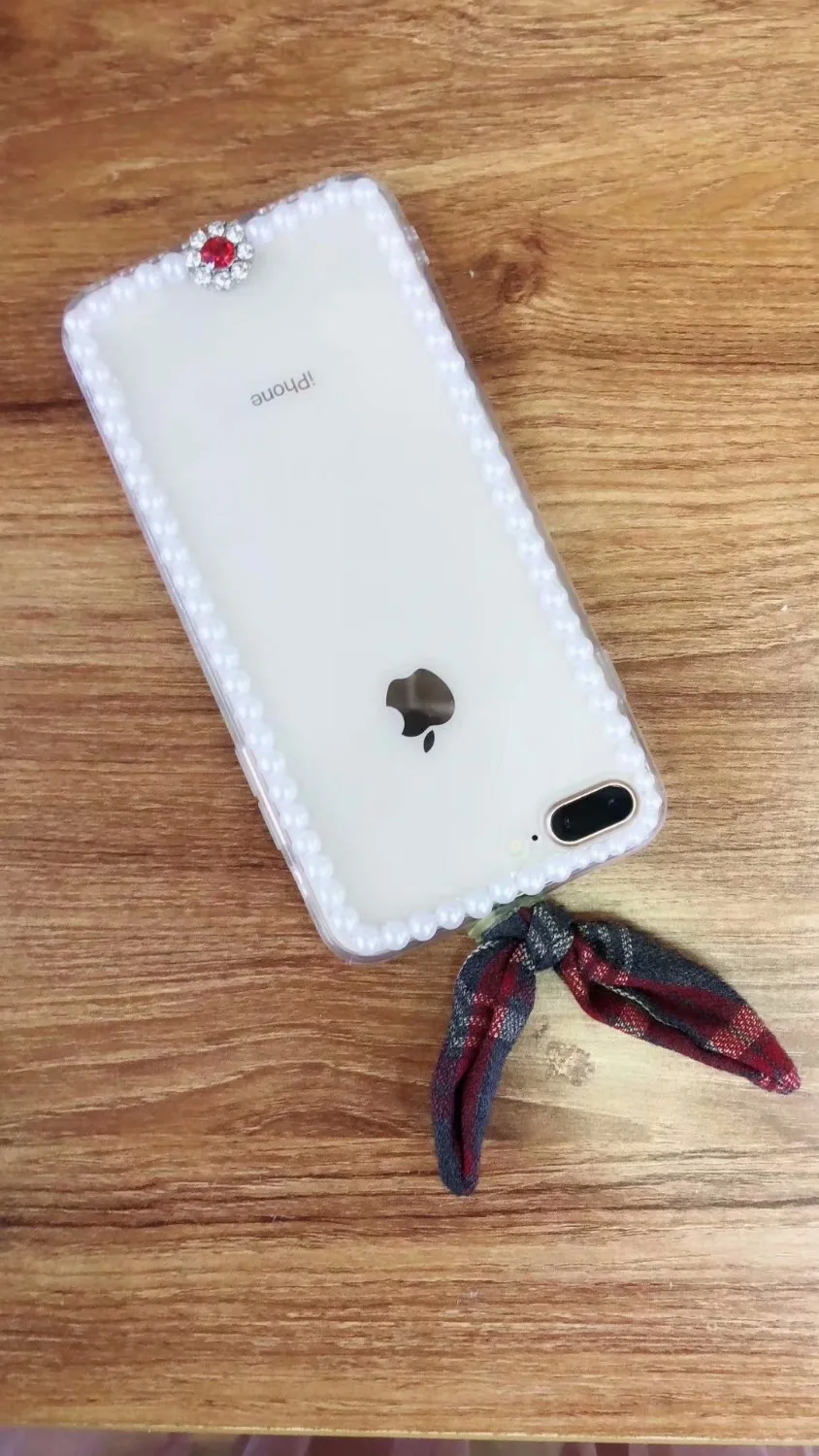 XINGDUO для iphone x 8 7 7Plus роскошный блестящий простой индивидуальный Кристальный