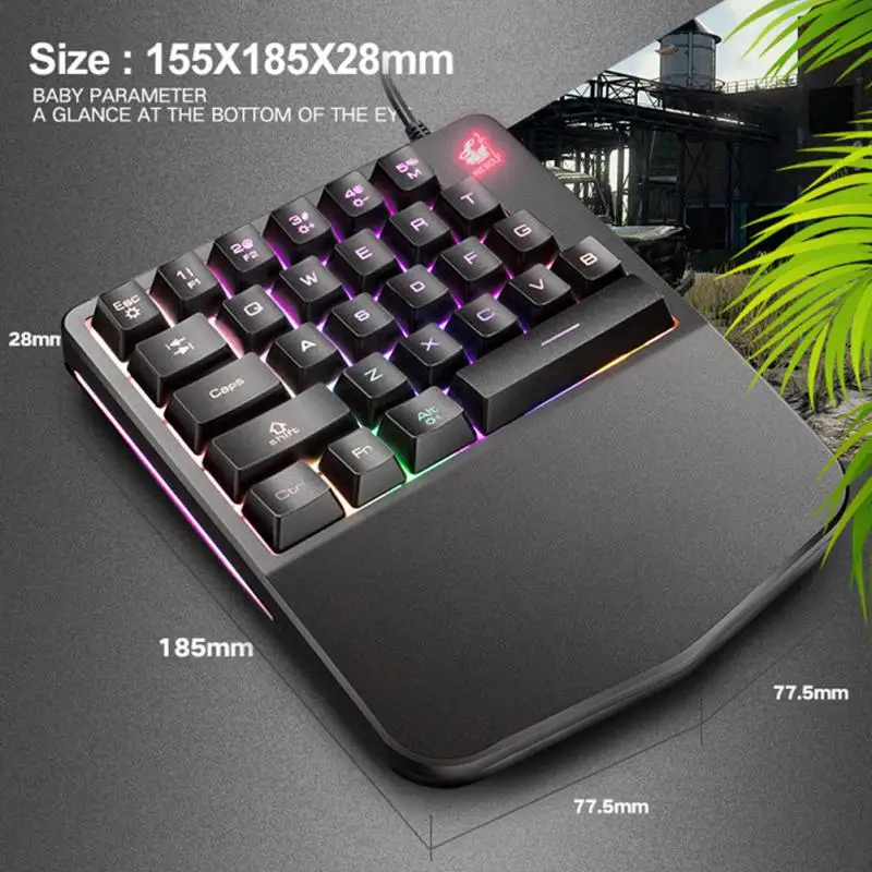 Keyboard PUBG адаптер конвертер игровая клавиатура мышь конвертер мобильный Геймпад контроллер Bluetooth 4,1 Plug and Play для Android ios - Цвет: Keyboard
