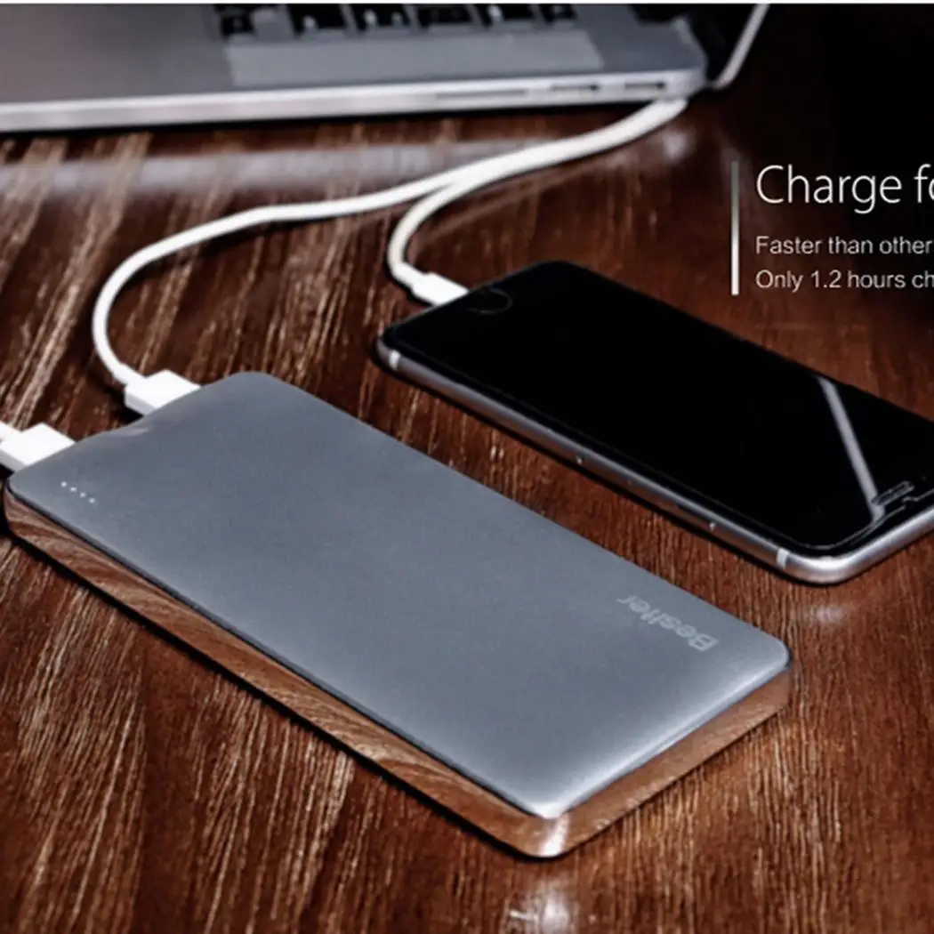 10000 мАч Внешний аккумулятор для Xiaomi iphone X 8 7 PoverBank 2 USB LCD портативное зарядное