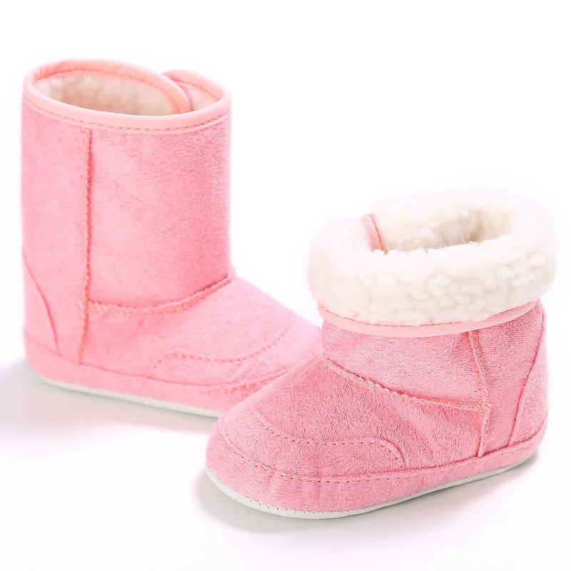 

Winter baby 0-1 years old rubber bottom anti-skiing boots baby toddler shoes