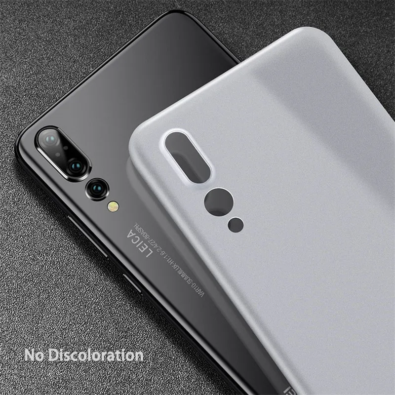 Для huawei P20 Pro Ультратонкий матовый телефон случае для PP Материал защитный