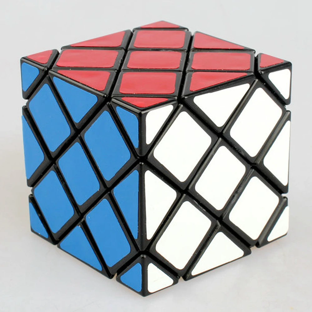 Lanlan ABS 56 мм 4x4x4 Мастер косой куб Скорость Magic Cube Игра Головоломка кубики