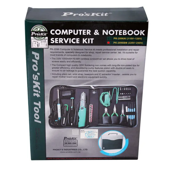 Brand ProsKit PK-2096BM Computer &amp Notebook Service Kit (AC 220V Metric) Network Tool Set Hand | Инструменты
