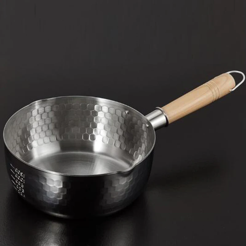 Японские кастрюли 18 см Классический горшок для молока лапша сковорода снега