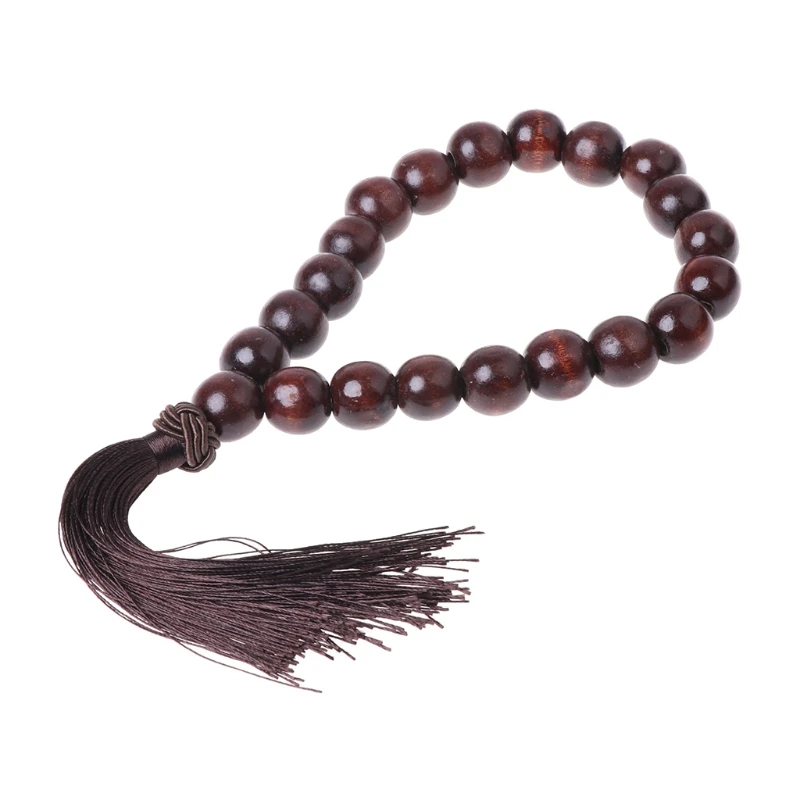 Деревянный Будда 21 бисер интерьер автомобиля зеркало заднего вида подвесной Декор Украшение