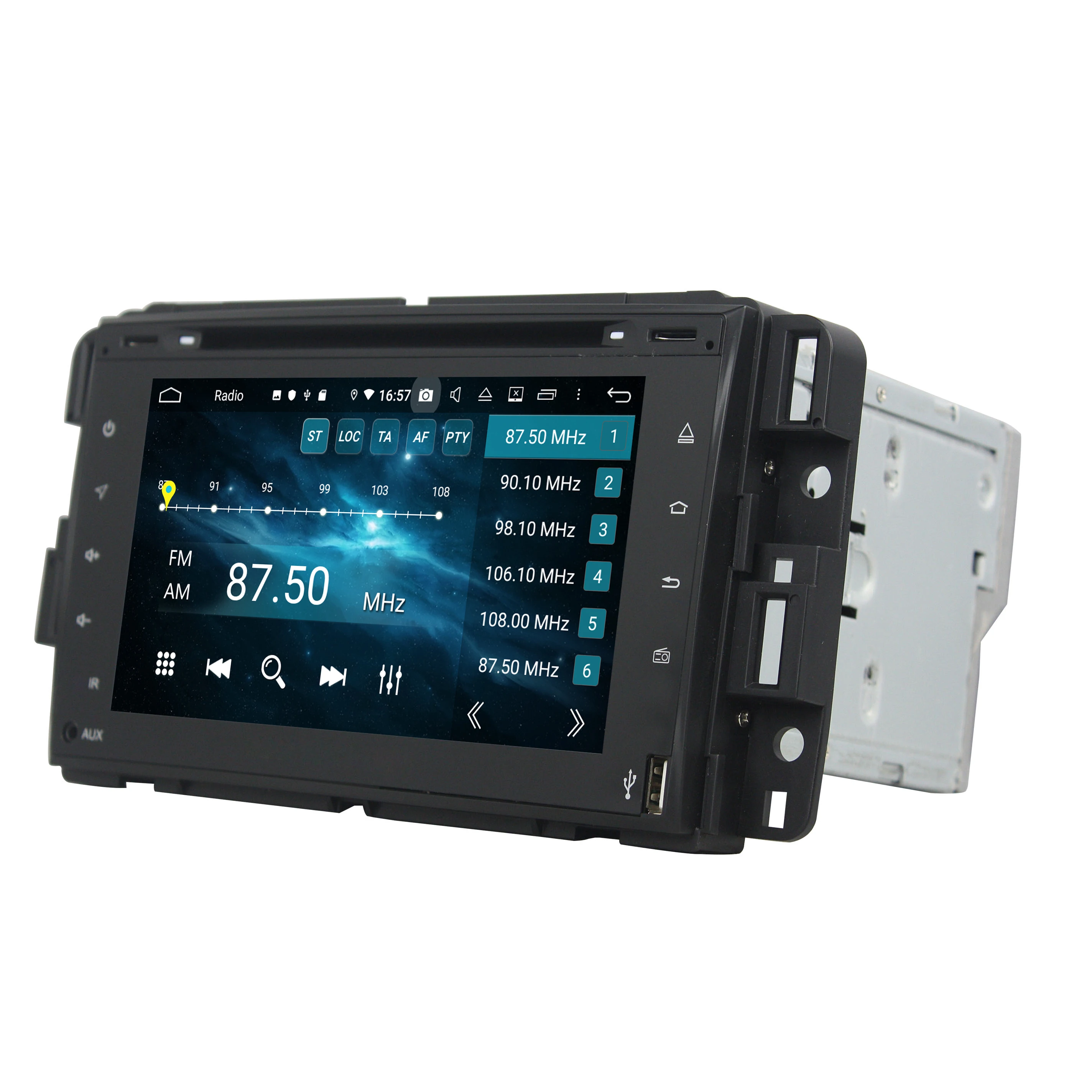Автомагнитола CarPlay DSP PX6 7 дюймов Android 10 DVD GPS для GMC Yukon Tahoe 2007 2012 плеер Bluetooth 5 0 Wi Fi