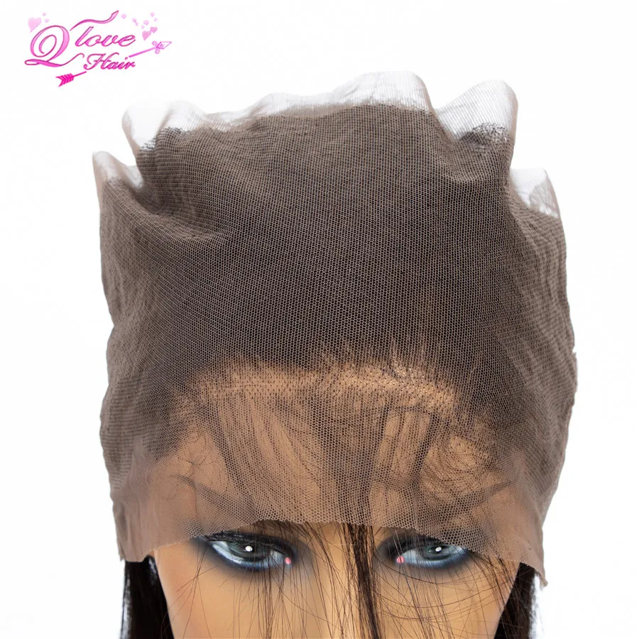 Queen Love Hair 360 кружевная передняя часть al закрытие для черных женщин бразильские Прямые кружевные передние Человеческие волосы Remy 10-20 дюймов
