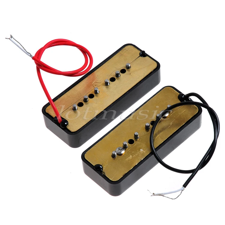 2 комплекта черный пикап для электрической гитары|neck pickup|electric guitar pickupsguitar pickup |